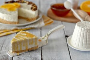 Scopri di più sull'articolo Cheesecake con ricotta di bufala al miele